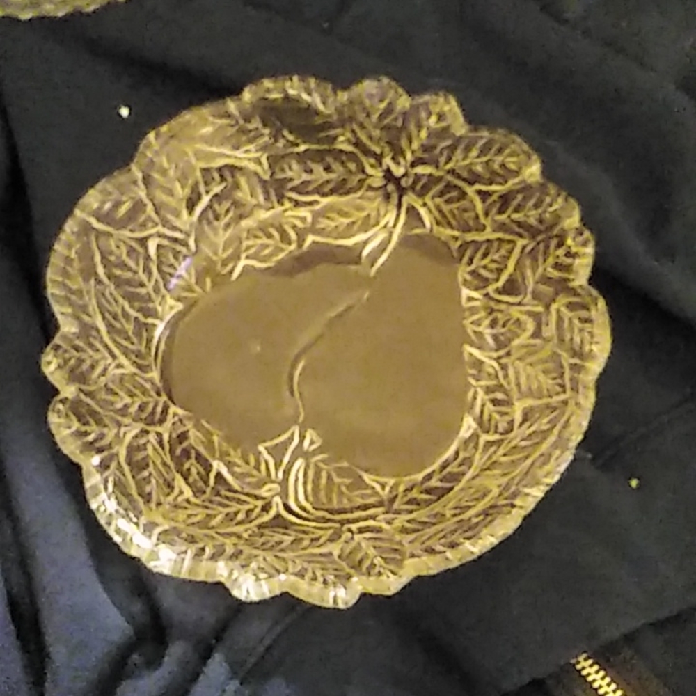 Indian Glass company glass bowl